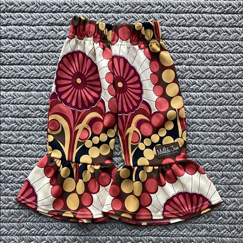 Matilda Jane Bold Floral Ruffle Pants, 2T